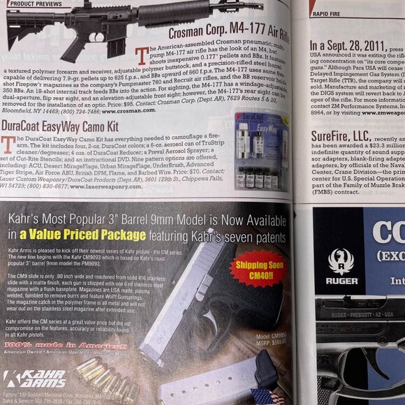 American Rifleman NRA Magazine January 2012 Vol 160 No 1 u National Rifle Associ - Picture 7 of 10